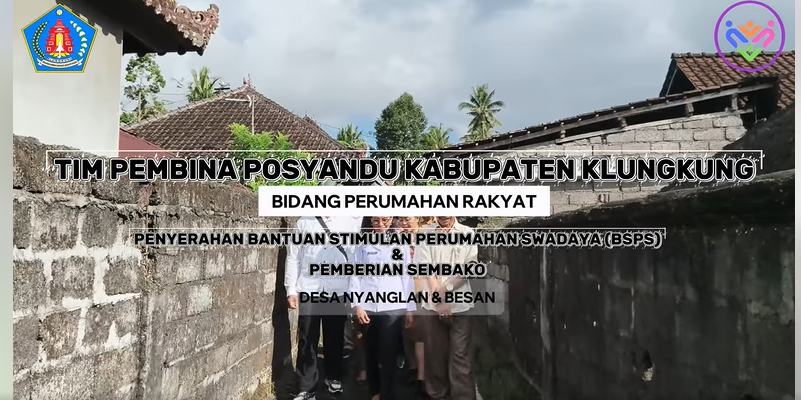Penyerahan Bantuan Stimulan Perumahan Swadaya (BSPS) dan Sembako, Wujud Kepedulian Pemerintah kepada Masyarakat
