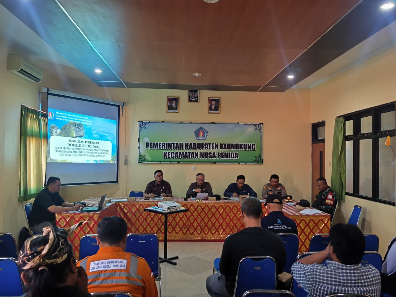 Tingkatkan Infrastruktur Drainase, Dinas PUPRPKP Sosialisasi Pemasangan Double U-Box di 4 Titik Jembatan