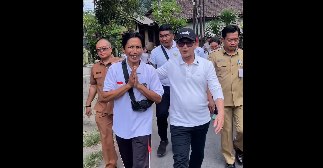 Monitoring Pekerjaan Jaringan Distribusi Air Bersih Sambungan Rumah serta Kegiatan Bedah dan Rehabilitasi Rumah di Desa Tegak
